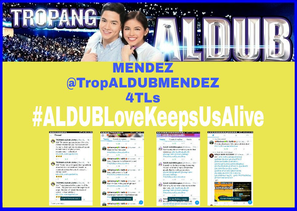 @TropALDUBMENDEZ 👈 congrats admin kahit masakit n Ang mata go p run! #ALDUB136thWeeksary
<a href="/AIFam16/">Ang SALTIK Infinity</a> <a href="/iam_ginghs/">🦔 💕MyeS🎀</a> 
<a href="/thebarakogirl/">BG 🦀</a> <a href="/AlDubBigBoyz/">AlDubForTheBigBoyzᴬᴰᴺ</a> 
<a href="/likha2017/">📝ADN_LIKHA_2017</a> @akda_1217