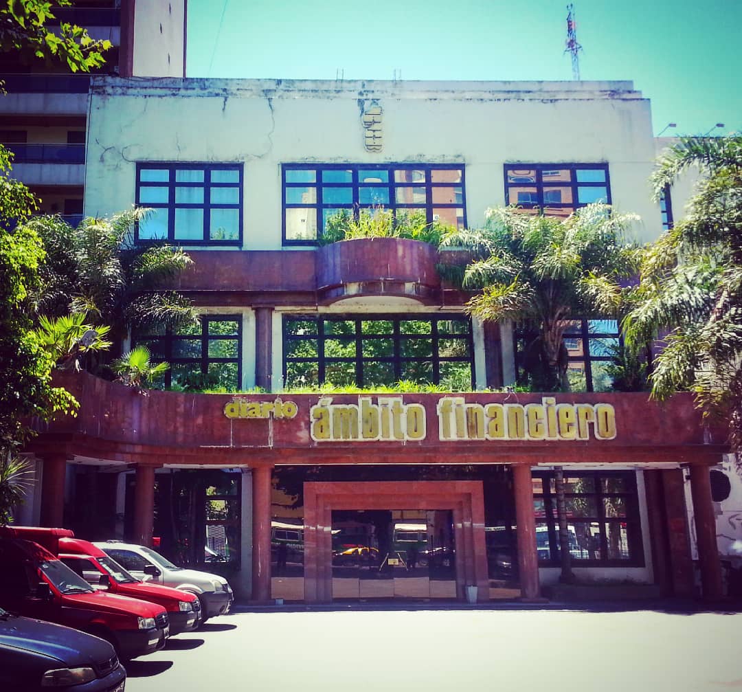 Diario Ámbito Financiero (Av. Paseo Colón 1196) #diario #edificio #buenosaires #caba #argentina #bsas #vilavide #turismo #tourism #travel #путешествие #аргентина #буэносайрес #газета