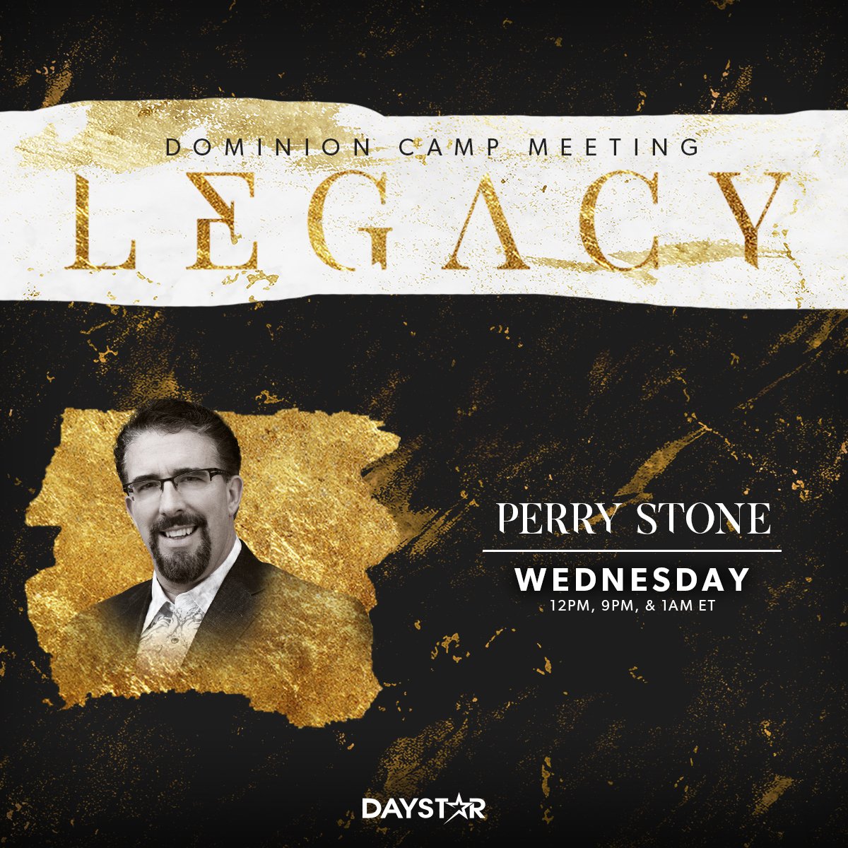 Daystar's tweet photo. Join us for a very special message from @PerryStoneVOE at #DCM2017 called, "Restoring the Days of the Glory of God" today at 12pm, 9pm, or 1am ET! You can watch on @Daystar or online at https://t.co/SsELn1YVcn. https://t.co/5xwDpYXPQm