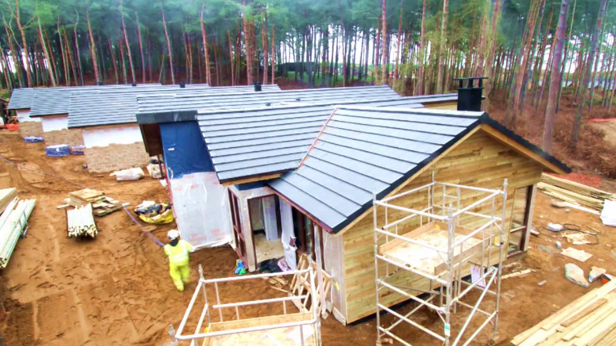 We enjoyed being part of an exciting development to transform <a href="/CenterParcsUK/">Total10</a> Woburn Forest with new lodges. Make sure you check out this brilliant time-lapse video: #Roofing #Leisure ow.ly/cmx030ilcWC