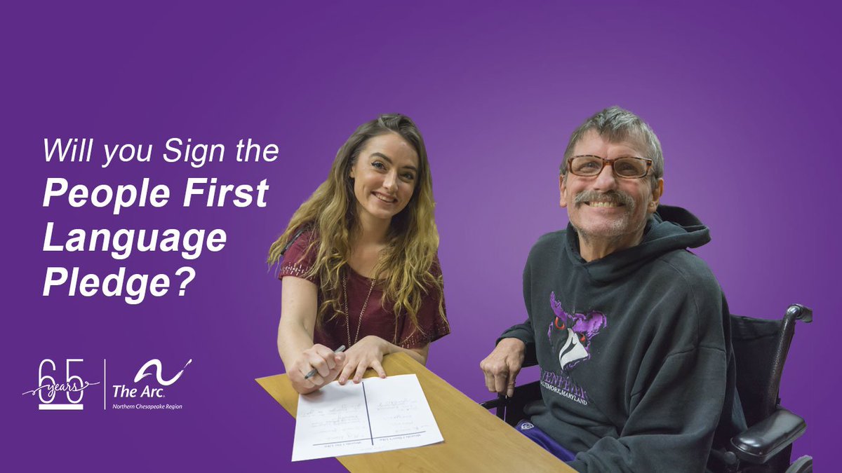 TheArcNCR's tweet image. Special announcement-The People First group at The Arc NCR will be unveiling their 2018 People First Language Pledge tomorrow!  This is going to be an amazing project here at The Arc NCR!  #ArcNCR #DifferingAbilities #PeopleFirst
