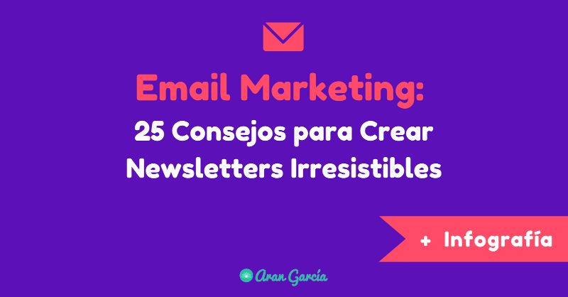 MarinaLopez91's tweet photo. Mejora tu estrategia de #EmailMarketing con estos 25 Consejos para Optimizar Newsletters https://t.co/DFO7oPsyBb https://t.co/F49XvjEXNY