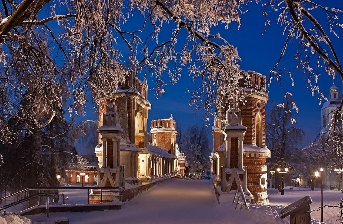 Зимние парки москвы