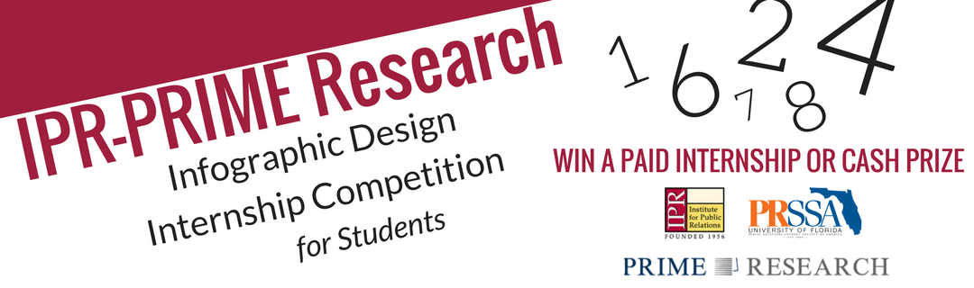 ATTN undergraduate and graduate students: are you looking for a paid summer research internship? Apply for the IPR-PRIME Research Infographic Design Competition by Feb. 28 for the chance to win a paid summer internship with <a href="/USPrimeResearch/">PRIME Research US</a>. buff.ly/2GtTHyf