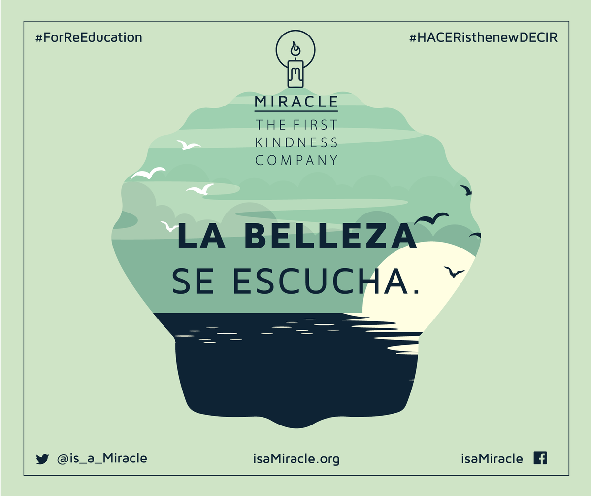is_a_MIRACLE's tweet photo. : Practica la belleza de escuchar.
.
.
#HACERisthenewDECIR #POWER #IsaMiracle #ForReEducation #kindness #Doit #Activism #GoAhead https://t.co/AyrTYTp55x