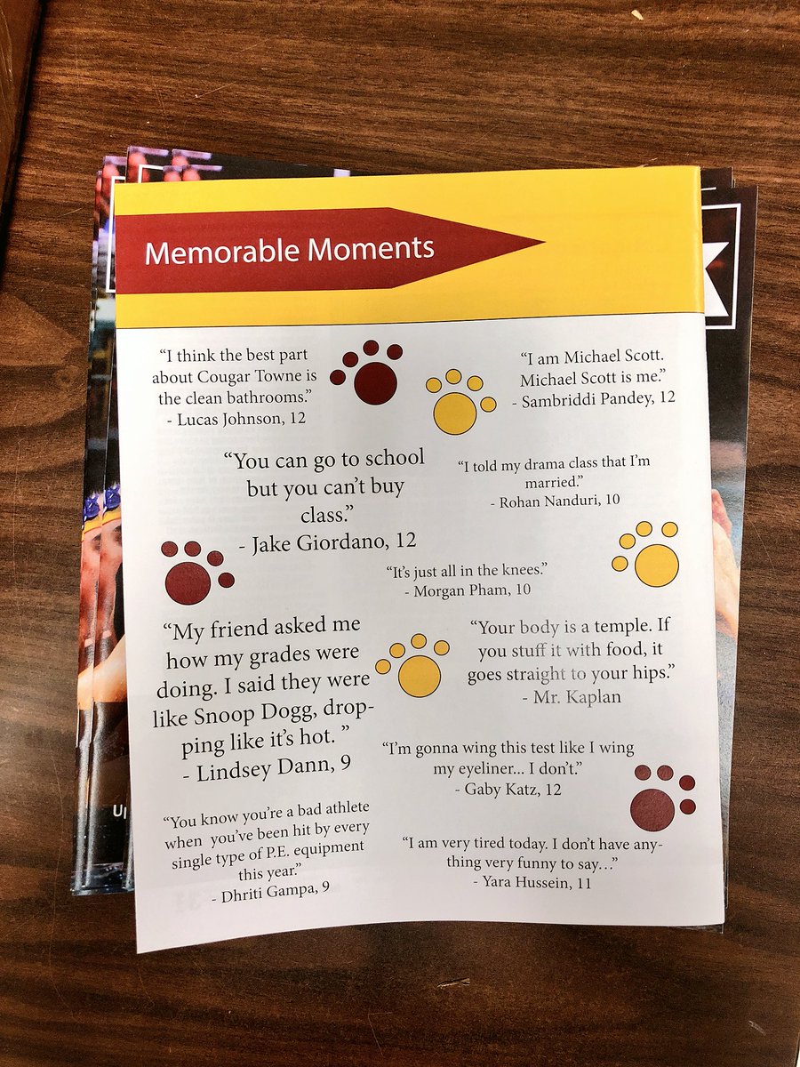 We are distributing our February issue of the Outlook in between lunches! Make sure to grab one or pick one up from the newspaper stands in the main hallway! 🗞