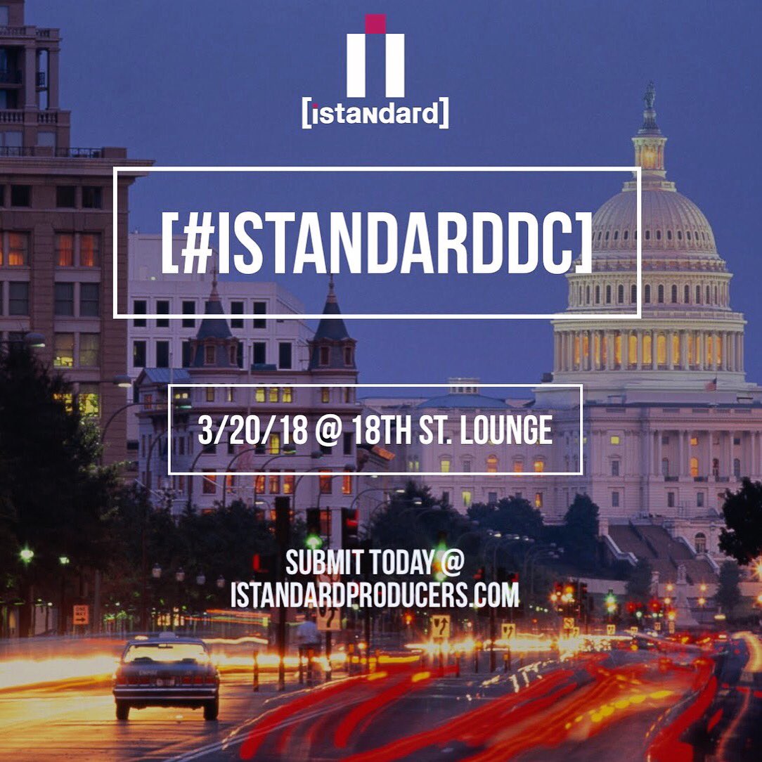 wesoundwell's tweet photo. [@istandard] D.C. Producer Show Presented by @NI_News &amp; Powered by @kaoticaeyeball  @splice , &amp; @LANDR_music is NOW booking for 3/20/18. Submit today at https://t.co/6bRi4397wg 
#Beatlife #istandardDC #Studio #iStandard #Producers #Music -JS https://t.co/SmKLpxtFvr