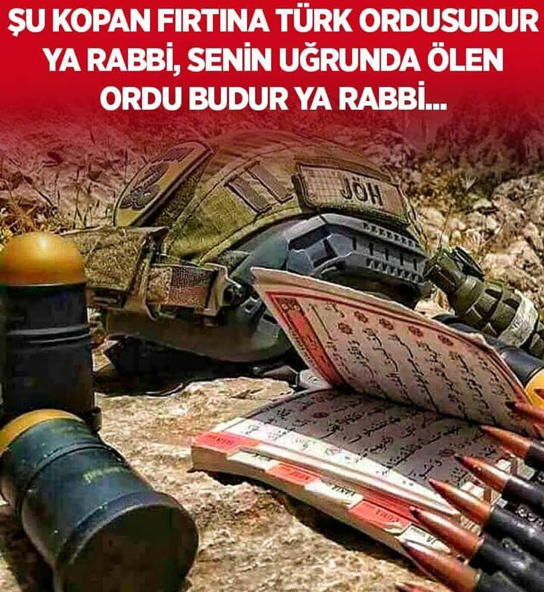 Ya olacağız.
Ya öleceğiz...
Biz bu #100YıllıkOyun u  birlik ve beraberlikle bozacağız inşaAllah...