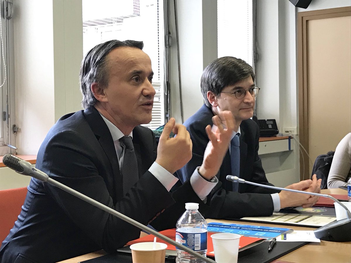 GRDF's tweet photo. .@PhMauguin (PDG @Inra_France): Le projet ambitieux porté par l'@ademe et #GRDF de 100% de #GazRenouvalable en 2050 fait totalement écho à deux objectifs stratégiques de l'#INRA :
- La transition agro-écologique.
- Le développement de la bioéconomie.
#BioRes #EnR #GazVert https://t.co/0VOzR7Dw8t
