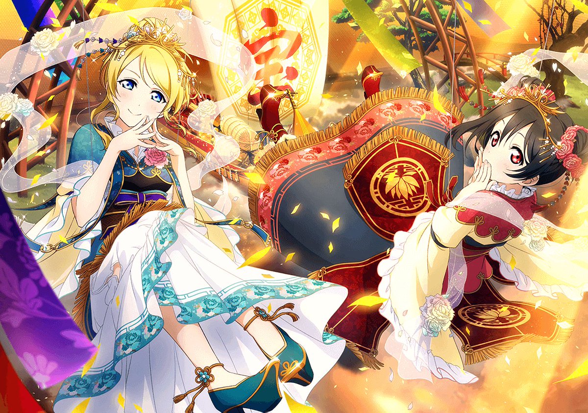 ラブライブ！オーバーシーズイベント 広州公園オルゴール 絢瀬絵里 恋をした天女] 絢瀬絵里 / [天に感謝♪] 矢澤にこ [Angel in Love] Eli