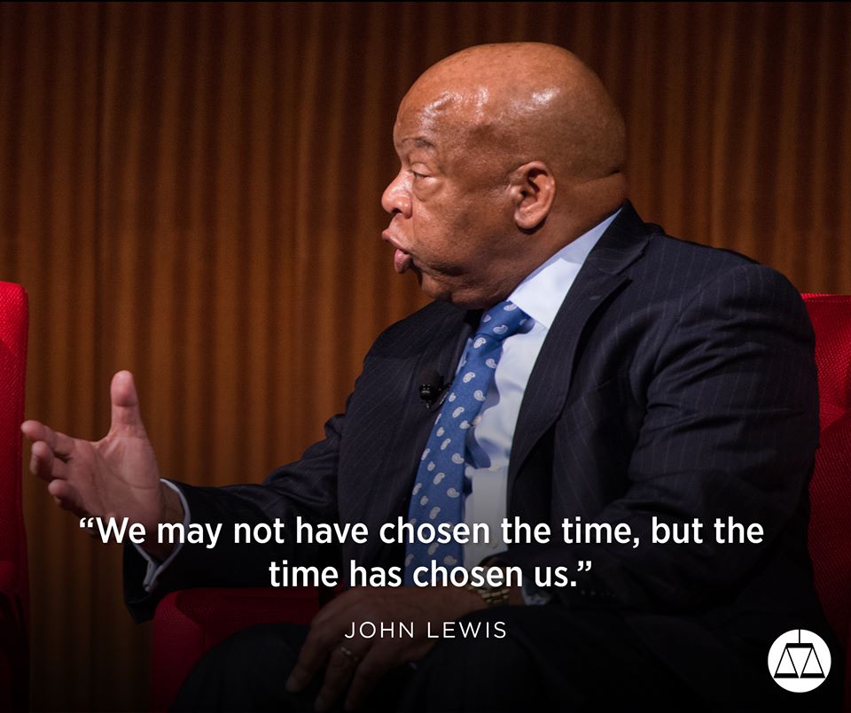 Happy birthday to the Honorable John Lewis. 

Our march continues. 
