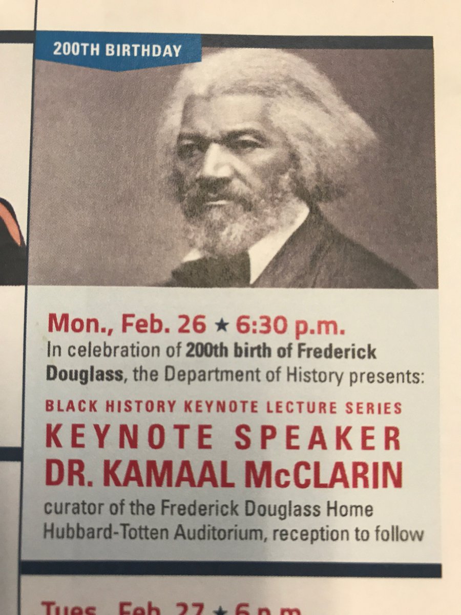 Please join us for our Black History Month Keynote Address by Kamaal McClarin