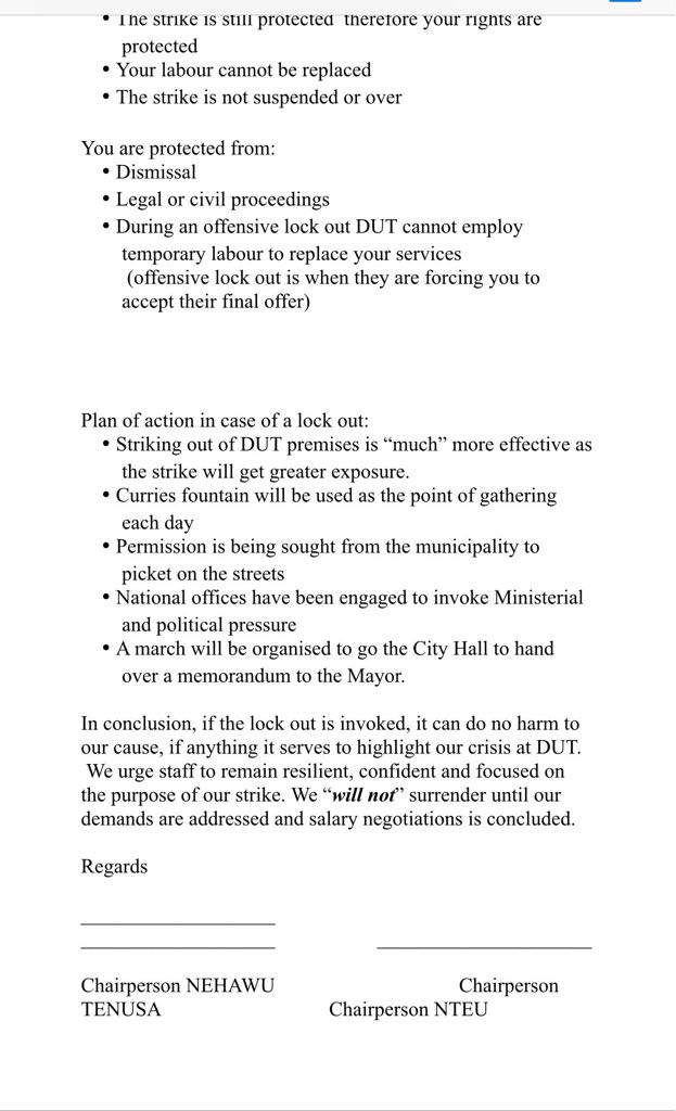 Anon579578's tweet image. #DUT #dutsrc #radiodut #DUTStrike