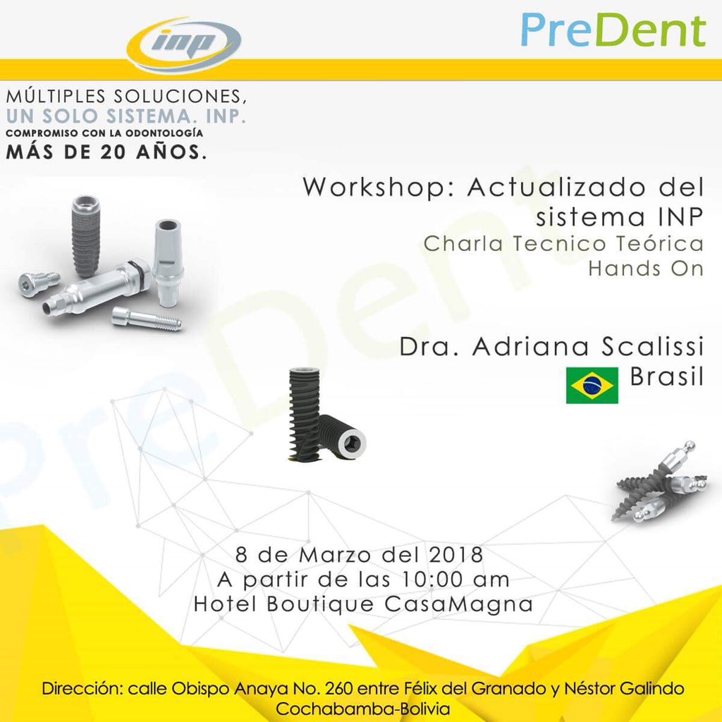 VitoMiglino's tweet image. #Predent #INP #Implantes #FundacionCes @doctor_petit @gmiglino