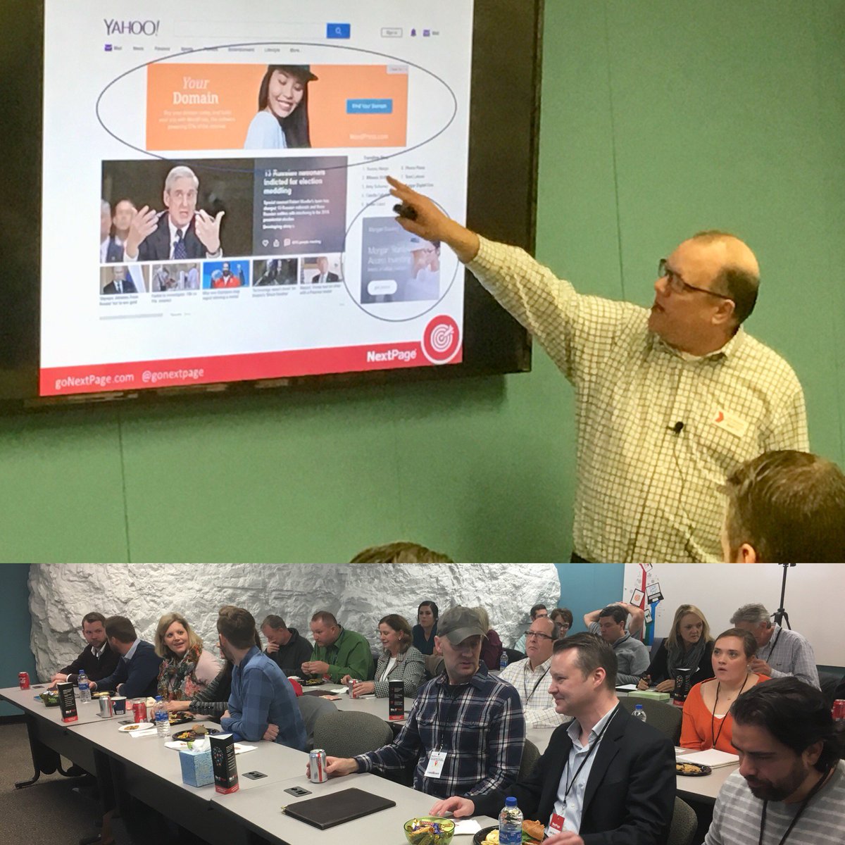 goNextPage's tweet image. A great turnout to the Lunch and Learn session about #IPtargeting at our office. Thank you to everyone who attended!