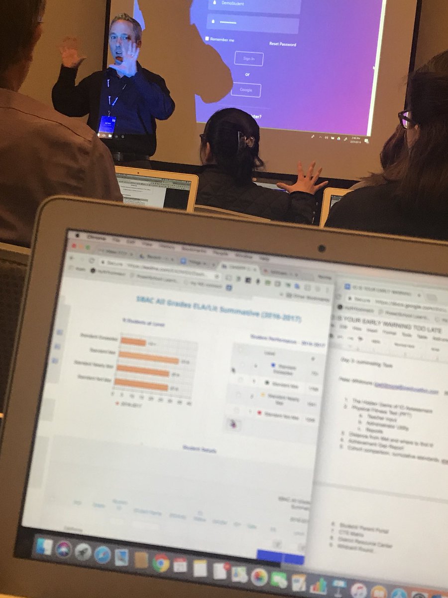 nmcarrillo21's tweet photo. Ed Services @puhsd simmering on student assessment and data analytics #improvingstudentlearning&amp;teaching#IOEXPO2018 #puhsdleads @Charles_Tippie @amanda_darton @mark_synnott @HeydenTech @sofiaRFG https://t.co/82RdTZ03GJ