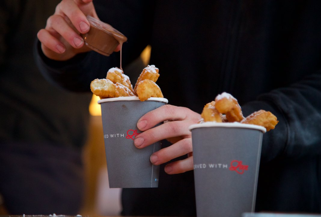 We are ready to melt some hearts in 2018 with our handmade Churros and melted Belgian chocolate #chocolate #belgium #churros #fresh #sugar #servedwithlove