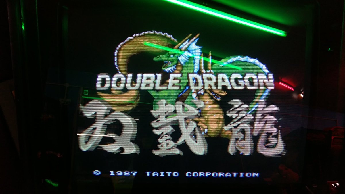 New addition this week at Somerset's only retro arcade #doubledragon #arcade #retrogaming