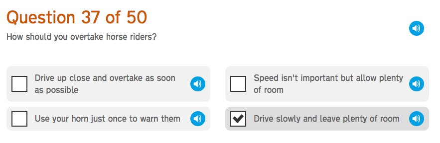 theory test online