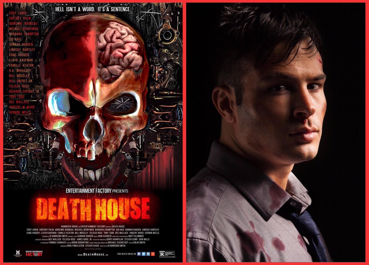 rogersphilip101's tweet photo. Following another @DeathHouseMovie interview on @NerdlyUK with @WASAmatter https://t.co/gJvxqDI2xg
My next interview is with @codylongo who plays Agent Jae Novak in #DeathHouse
Death House is coming
March 2nd 2018
#CodyLongo #MaxWasa #AgentJaeNovak #SupportIndieFilm https://t.co/d2XwUzrxET