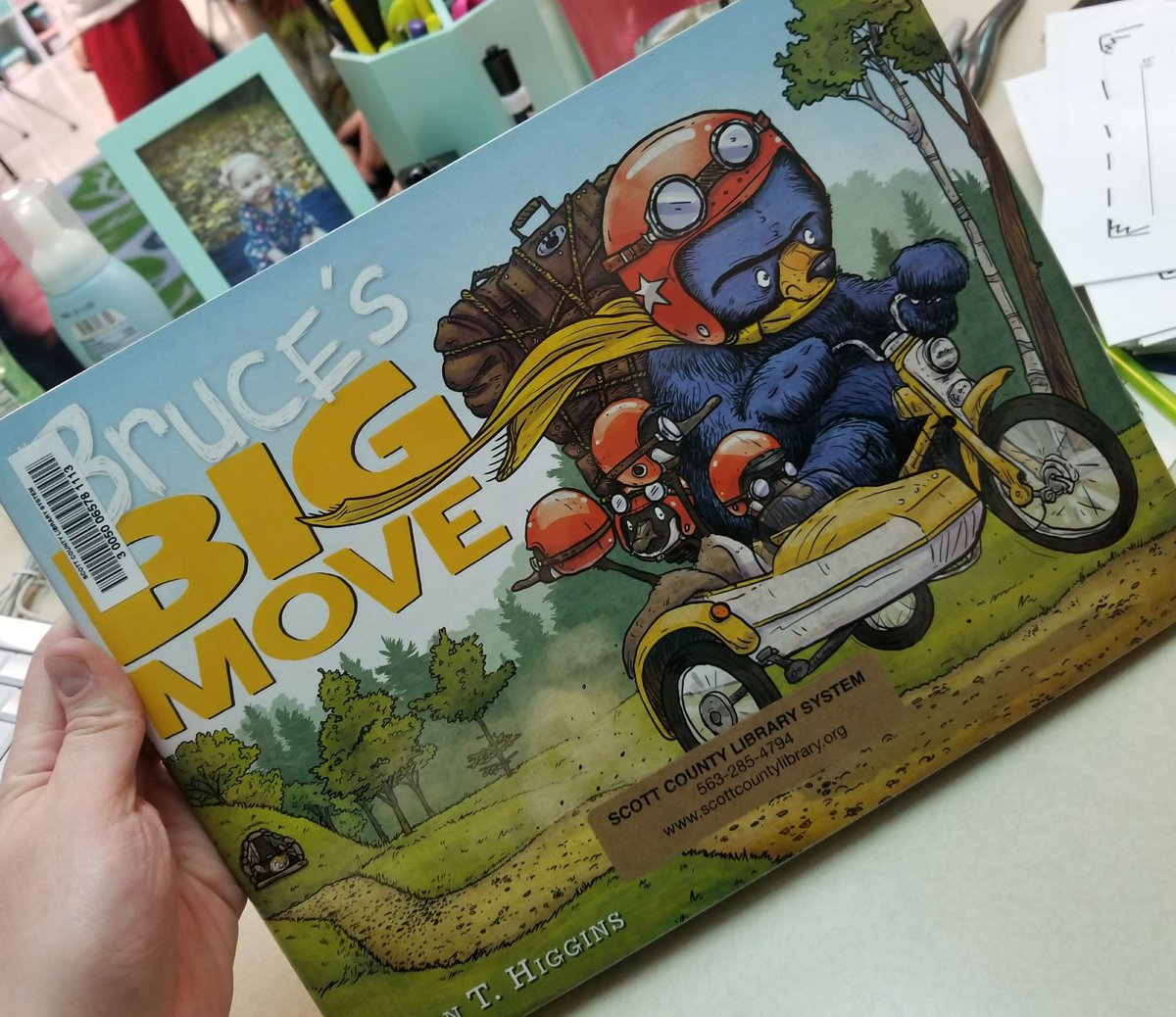 Mrs_Fredericks1's tweet photo. You know you've instilled a love of books in your students when one of them says they're going to bring you a surprise and it's the newest book in a series you shared with them. #iteach #lovemyjob #motherbruce https://t.co/afJo8bKWRA