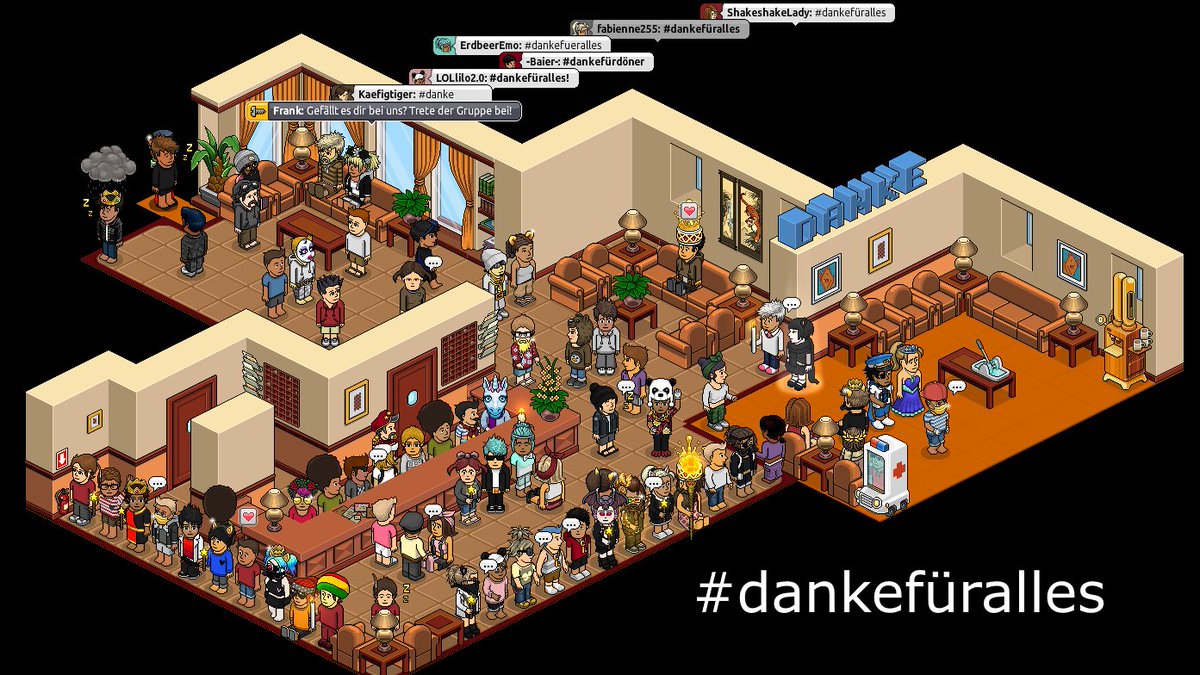 Das war HabboFun. Wir sind raus! #dankefüralles
