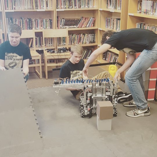 Outreach at Children's Home Society! #omgrobots