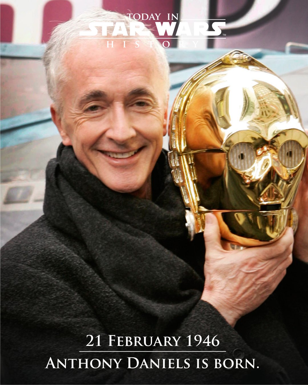 21 February 1946 \"O My!\" Happy Birthday to Anthony Daniels! 