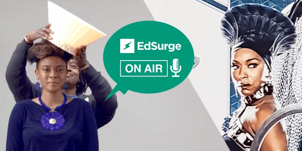 Hear from @Mbadika about teaming up with @Autodesk to bring #BlackPanther inspired creations to the classroom on the latest @EdSurge podcast: autode.sk/2nXzx90