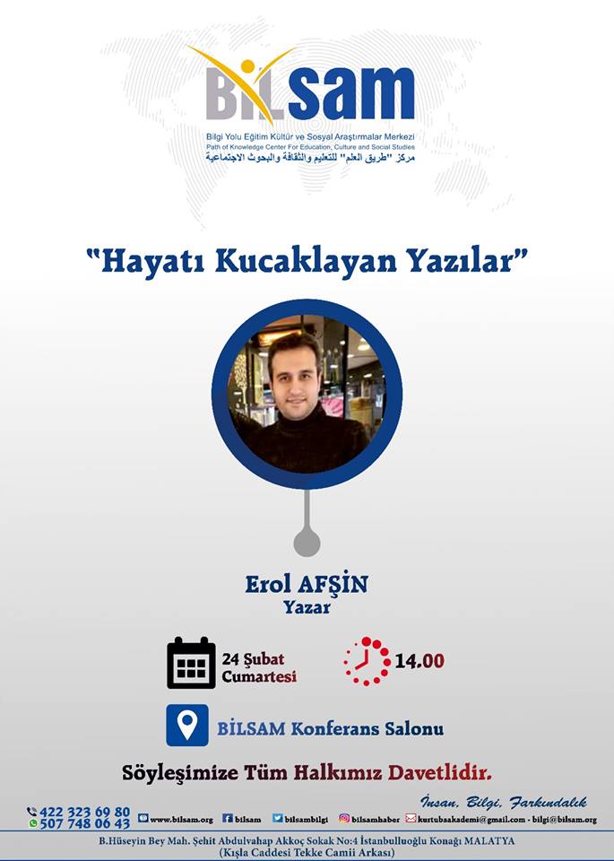 erolafsin's tweet photo. Cumartesi günü müsait olan arkadaşlarımızı Bilsam'a bekleriz. Hava bulutlu, muhabbet yağar diye düşleriz. #likyakitap #bilsam https://t.co/x2luiAQ0lh