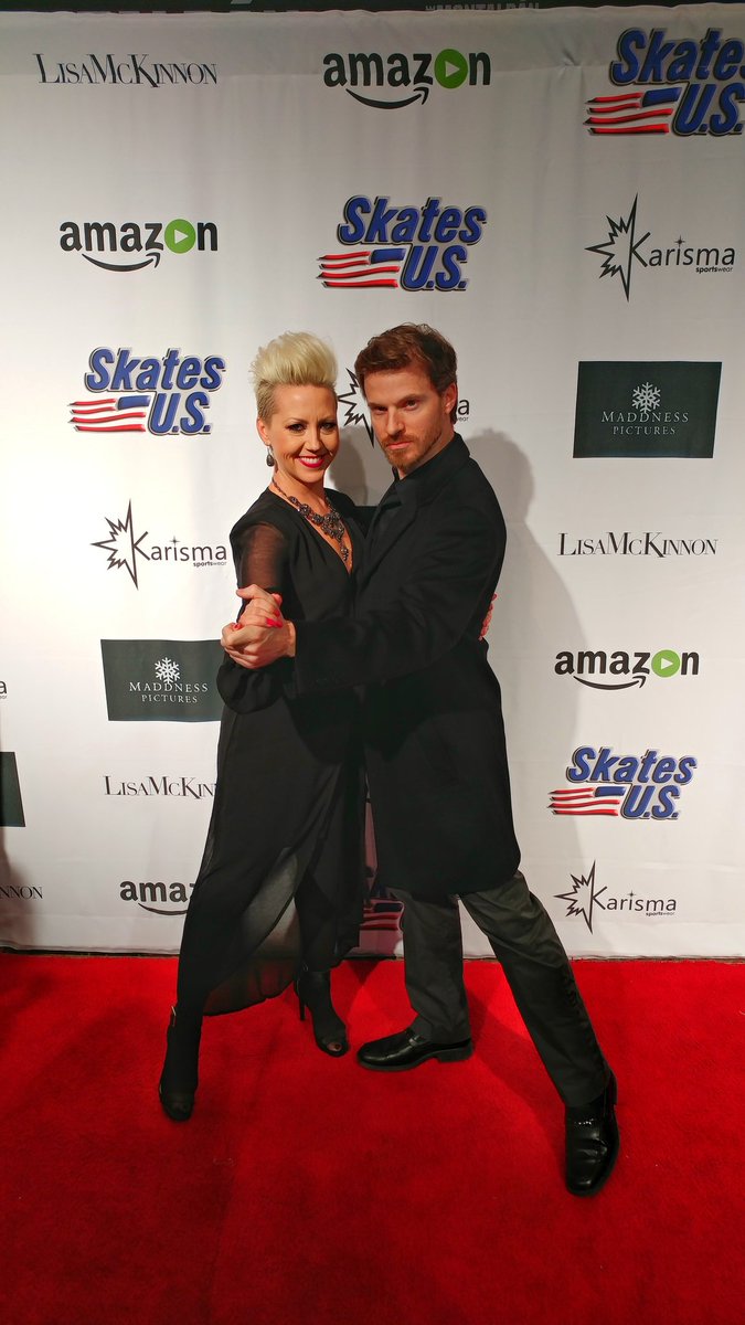 <a href="/BradenOverett/">Braden Overett</a> and myself having a moment at the premiere of <a href="/IceTheMovie/">Ice The Movie</a> !!! Wonderful fun ! #Olympics #Peongchang2018 #montalbantheatre #LosAngeles #Hollywood #IceTheMovie #FABULOUS <a href="/AshWagner2010/">Ashley Wagner</a> @Adaripp