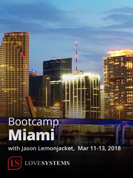 LS_Sphinx's tweet image. Bootcamp Miami with Lemonjacket, March 9-11, 2018

Learn from Love Systems Master Instructors - Live

Our bootcamps include seminar study and in-field practice with our top coaches! 

Learn More Here: lovesystems.com/products/bootc…