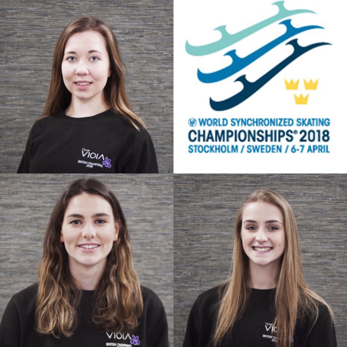 Team GB Worlds Team: Evangeline Perry, Georgina Moorehead, Lauren Scott.