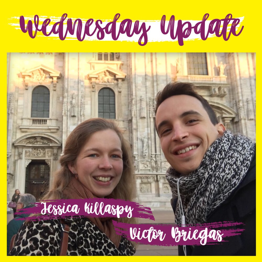 PilgrimsEnglish's tweet image. We bring you yet another #PilgrimsReunion in Italy!🇮🇹This time Bradfield staff members Jessica Killaspy &amp;amp; @victorbriegas had the chance to catch up in Milan back in December. 🙌🏻#WednesdayUpdate #Pilgrims2018 #TheWowStrikesBack
