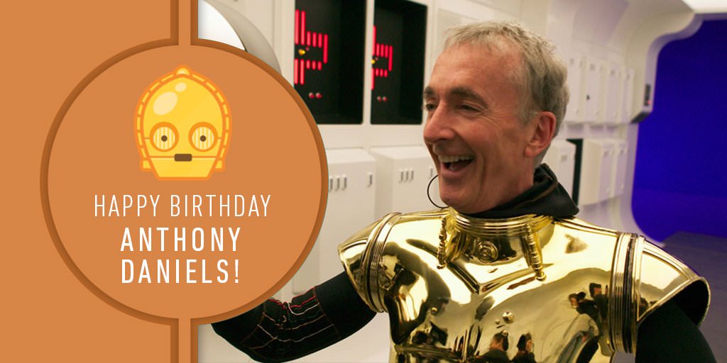 Happy Birthday, Anthony Daniels! 