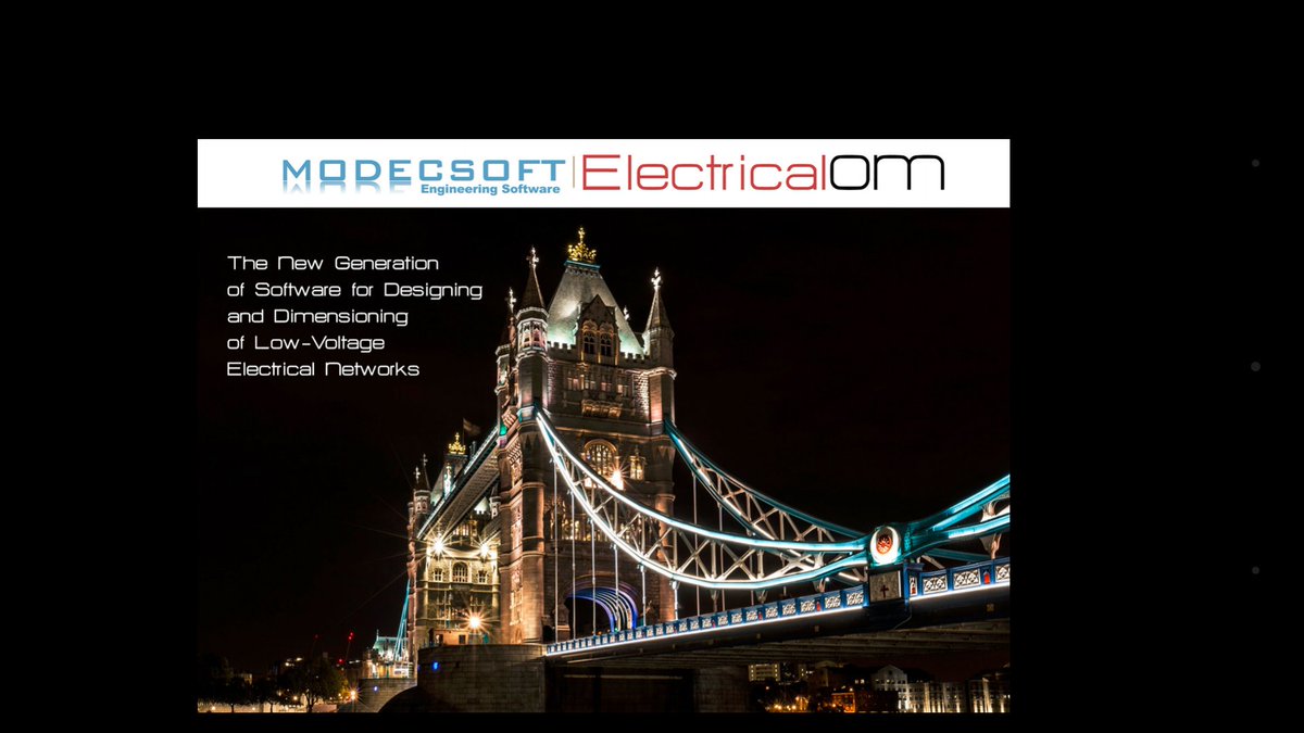 MODECSOFT's tweet image. The New Generation of Electrical Design Software
electricalom.com/site/brochure_… #ElectricalDesign #electricalinstallation #electricalsoftware #Electricalom