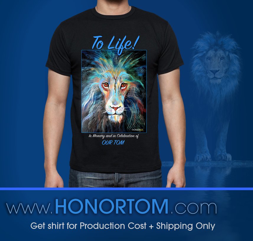 wunderglo's tweet image. Join Gloria Borges WunderGlo Foundation in remembering the late Dr. Tom Marsilje in a virtual memorial on Feb. 24th. Post a photo of a blue luminary bag or candle on social media. Please tag Tom’s public FB page &amp;amp; on Twitter and Instagram: post with the hashtag #Lights4theLion