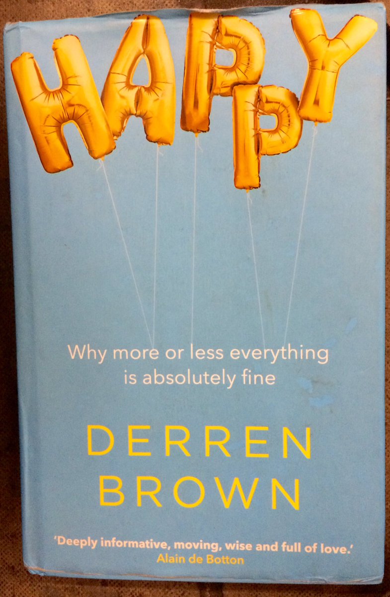 What a truly fantastic (not self-help) #book from <a href="/DerrenBrown/">Derren Brown</a>. I believe everyone could benefit from taking the time to read this. In fact maybe it should actually be made compulsory to cover it in secondary school. #happiness #stoicism #philosophy