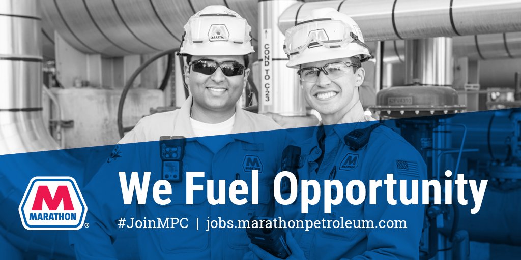 MarathonPetroCo's tweet photo. Today, MPC recruiters are visiting with students at @michigantech and @UToledo #JoinMPC #WeFuelOpportunity https://t.co/EhqRdS00T4
