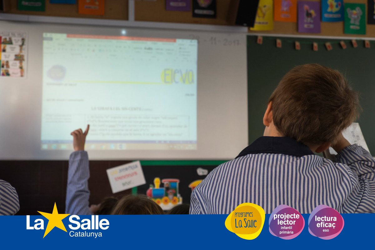LaSalleCat's tweet image. 💫Diu el Programa de Lectura Eficaç: “Un bon lector no es limita a posar veu a l’escriptura: és a més intèrpret dels sentiments de l’emissor principal&quot;. Vine a descobrir com funciona!👉🏻 goo.gl/XYKVYf #LecturaEficaç #ComprensióLectora #ProgramesLaSalle #JPOLaSalle18