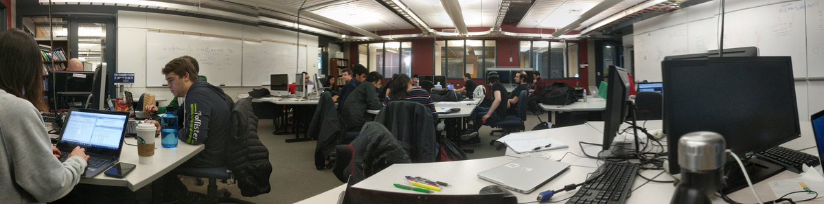 Dal_CSS's tweet image. For all those saying students all go on vacation during reading week.