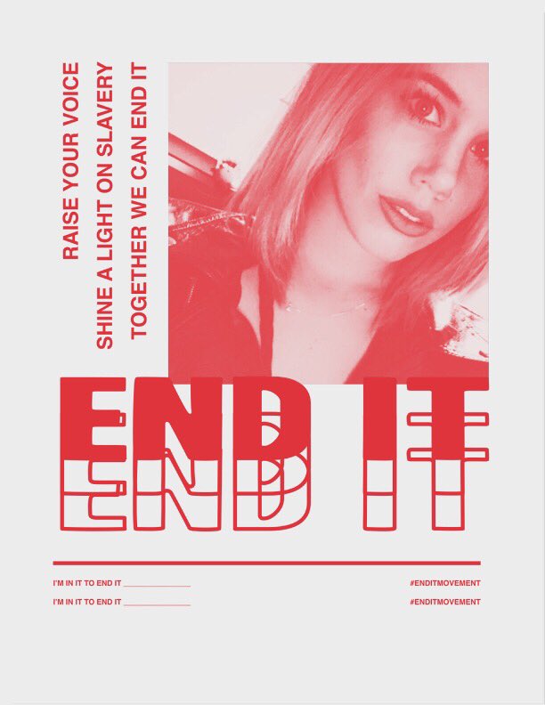 xoxbrookeashley's tweet photo. Join me in bringing awareness to the fact that SLAVERY still exists in 2018! Share your Red X and Shine a Light on Slavery #ENDITMovement #ENDITAmbassador
55% of forced labor victims are women and girls. #ENDITMovement #ENDITPartner https://t.co/71WOkgwDPx