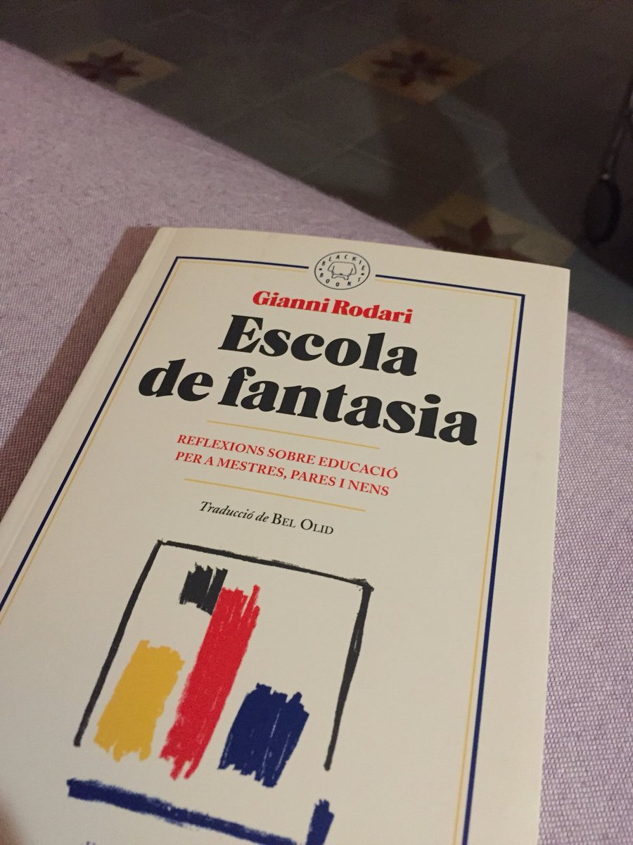 gpamplo's tweet photo. Ahir, a @_LaInexplicable, vaig comprar aquest llibre de @BlackieBooks traduït per @BelOlid. Llegim #GianniRodari, per favor! En temps de perplexitat i vergonya, la seua honestedat i lucidesa ens reconcilia amb una certa, insòlita esperança. https://t.co/xZDzdRx0WL