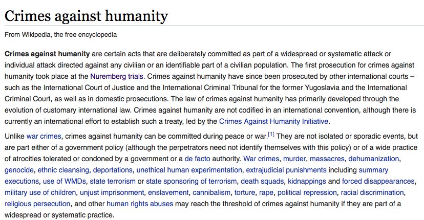 HumanityIsFree's tweet image. Lawsuit is good but this is bigger than a lawsuit 
👉 &apos;Political repression&apos; = Crimes Against Humanity
👉 Military tribunal
Pack your bags for GITMO Jack! 

#TwitterLockOut #TwitterPurge #PoliticalRepression #QAnon #Qanon8chan #TheGreatAwakening #TwitterCensorship #CBTS_Stream