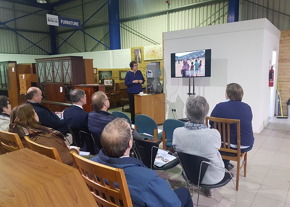 We met with <a href="/habitatni/">Habitat Ireland</a> ReStore Ballymena to review our working partnership providing DIY products, furniture &amp; household items from our recycling centres to their retail shop at Larne Road, #Ballymena. For more info contact: catherine.hunter@midandeastantrim.gov.uk