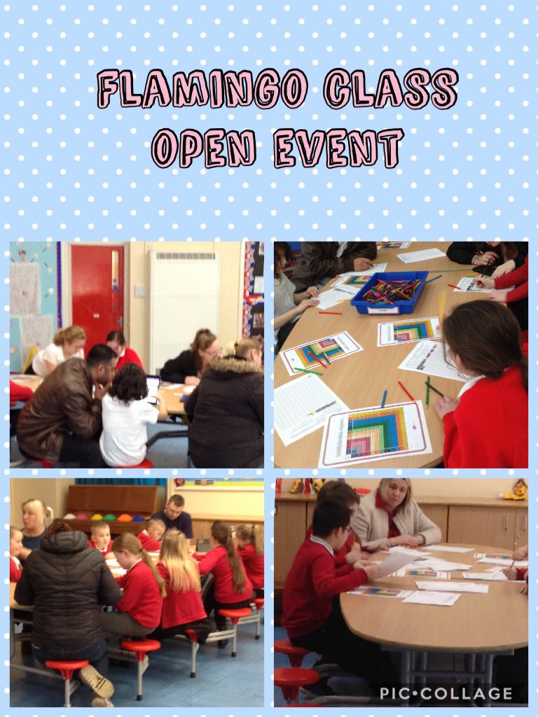 MissScottFallaP's tweet photo. Thank you to all who attended the Flamingo class open event. We hope you had as much maths fun as we did! @FallaParkSchool https://t.co/t5iZABEDlT