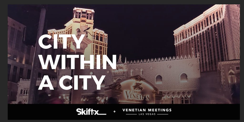 SkiftX (@skiftx) on Twitter photo We teamed up with <a href="/VenetianVegas/">The Venetian Resort Las Vegas</a> to discover how meeting planners are letting conference attendees choose their own experience with customizable spaces. bit.ly/2olrNx0 #SkiftVideo We teamed up with <a href="/VenetianVegas/">The Venetian Resort Las Vegas</a> to discover how meeting planners are letting conference attendees choose their own experience with customizable spaces. bit.ly/2olrNx0 #SkiftVideo
