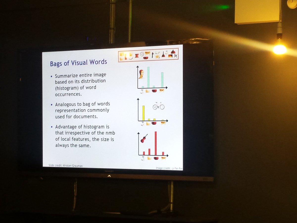 A good pictorial representation of Bag of words on pictures