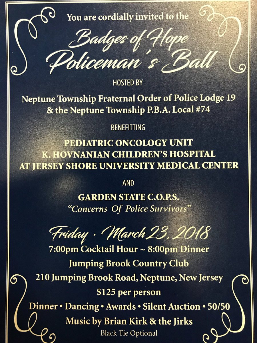 LynnsAbsolute's tweet photo. Have you bought your tix yet for the Badges of Hope Policeman's Ball? You will be supporting two amazing charities. Silent auction and entertainment from Brian Kirk and the Kirk. 
#badgesofhope #PBA74 https://t.co/cIvVKWUYNq