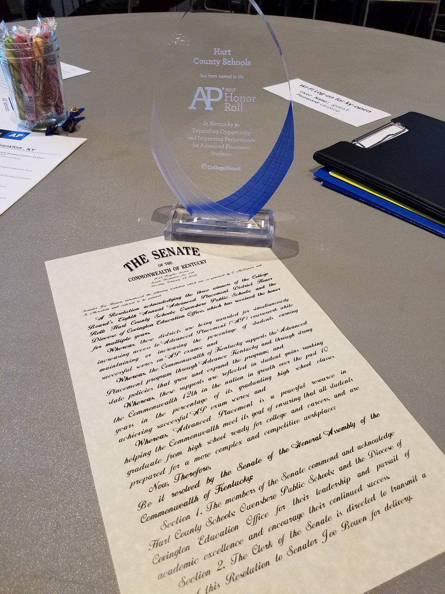 MrsLauriesClass's tweet photo. AP Honor Roll, 1 of 3 in the district.  Way to go Hart! #APDay  @HCHSRaiderNews https://t.co/fakR9Y4eLc